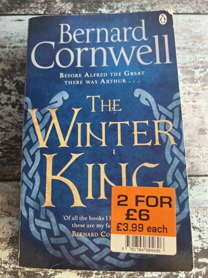 An image of a book by Bernard Cornwell - The Winter King
