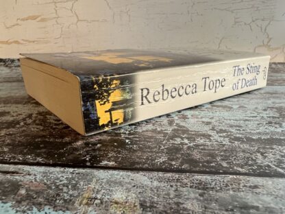 An image of a book by Rebecca Tope - The Sting of Death