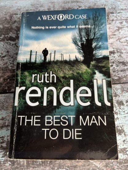 An image of a book by Ruth Rendell - The Best Man to Die