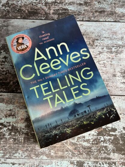 An image of a book by Ann Cleeves - Telling Tales