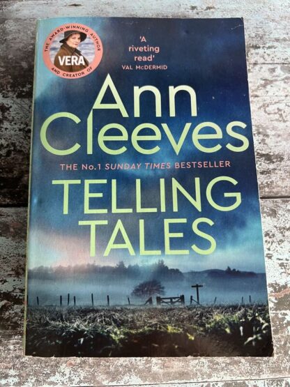 An image of a book by Ann Cleeves - Telling Tales