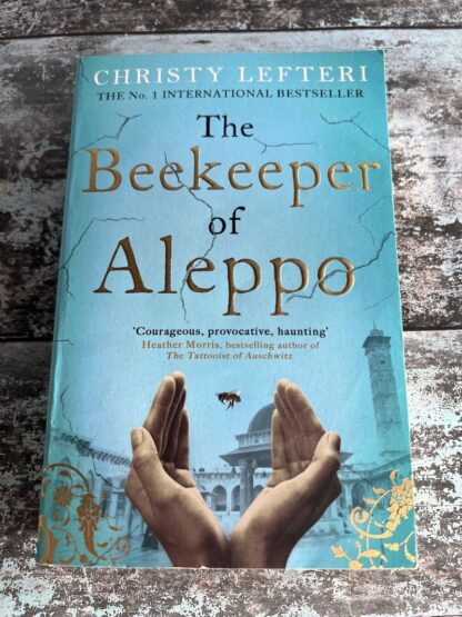 An image of a book by Christy Lefteri - The Beekeeper of Aleppo