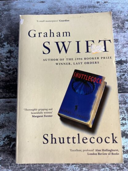 An image of a book by Graham Swift - Shuttlecock