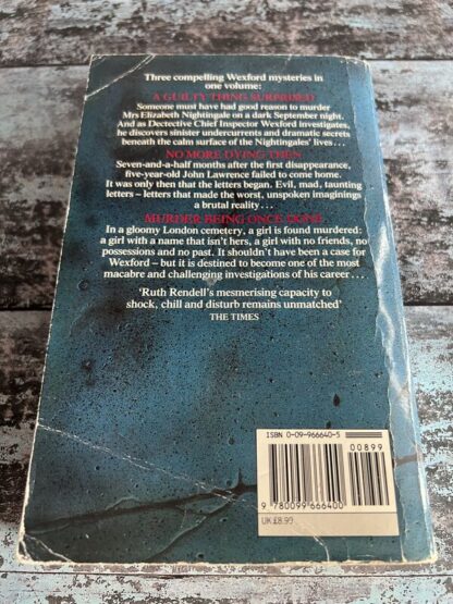 An image of a book by Ruth Rendell - The Second Wexford Omnibus