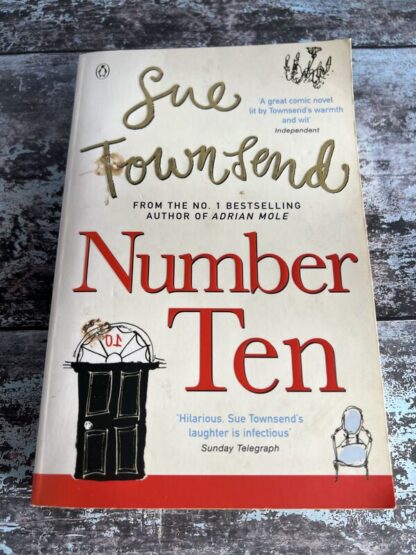 An image of a book by Sue Townsend - Number Ten