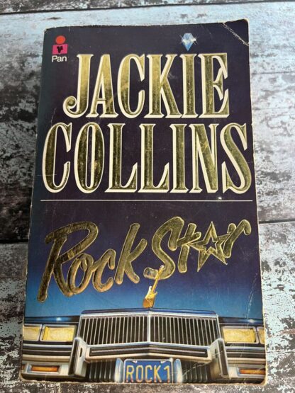 An image of a book by Jackie Collins - Rock Star