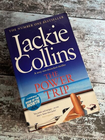 An image of a book by Jackie Collins - The Power Trip