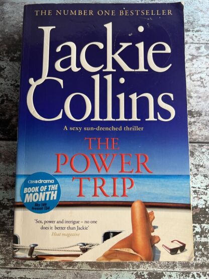 An image of a book by Jackie Collins - The Power Trip