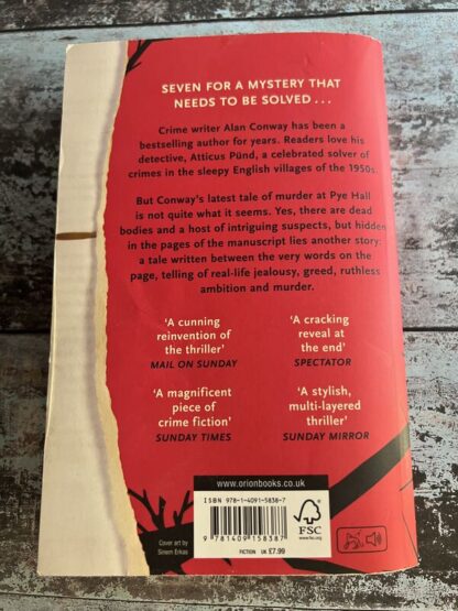 An image of a book by Anthony Horowitz - Magpie Murders