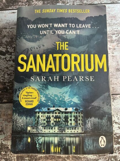 An image of a book by Sarah Pearse - The Sanatorium