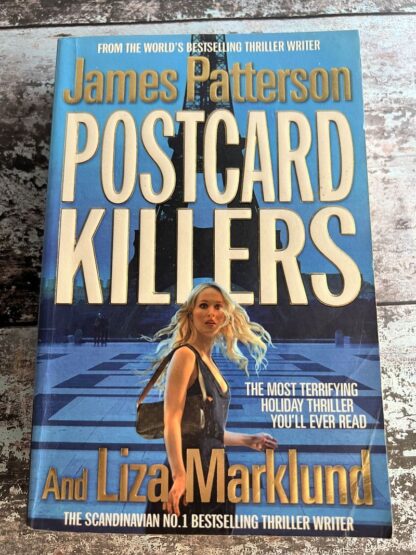 An image of a book by James Patterson and Liza Marklund - Postcard Killers