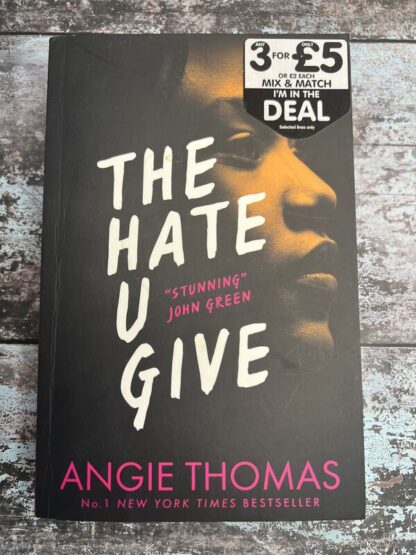 An image of a book by Angie Thomas - The Hate U Give