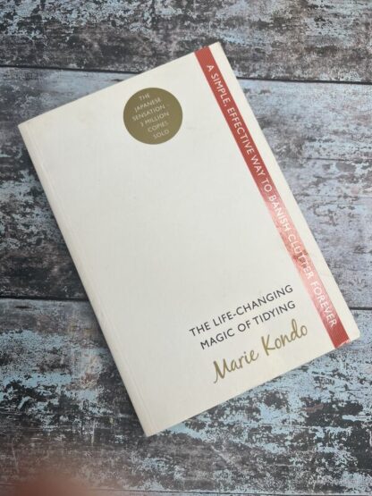 An image of a book by Marie Kondo - The Life Changing Magic of Tidying