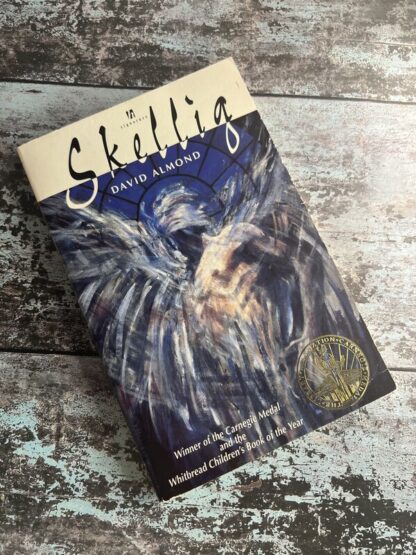 An image of a book by David Almond - Skellig