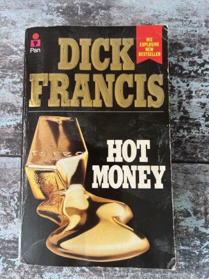 An image of a book by Dick Francis - Hot Money