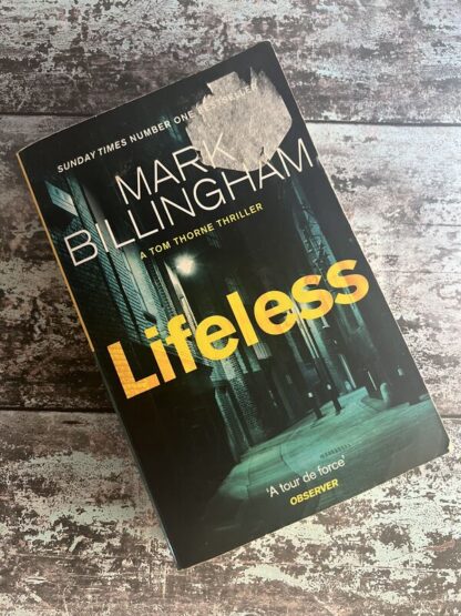 An image of a book by Mark Billingham - Lifeless