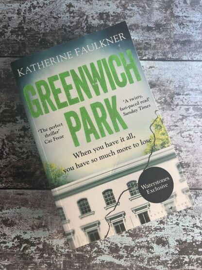 An image of a book by Katherine Faulkner - Greenwich Park