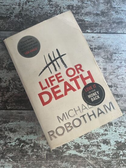 An image of a book by Michael Robotham - Life or Death