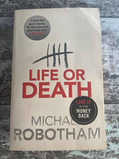 An image of a book by Michael Robotham - Life or Death