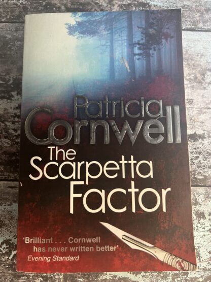 An image of a book by Patricia Cornwell - The Scarpetta Factor
