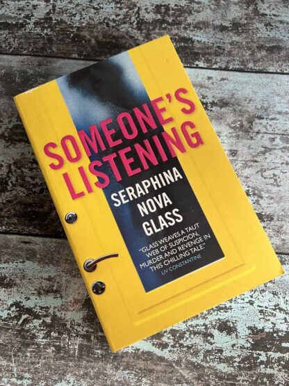 An image of a book by Seraphina Nova Glass - Someone's listening