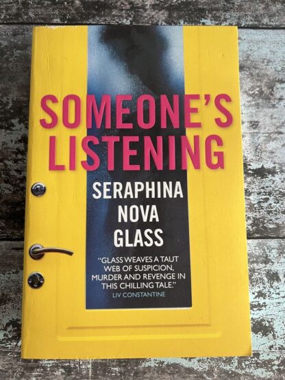 An image of a book by Seraphina Nova Glass - Someone's listening