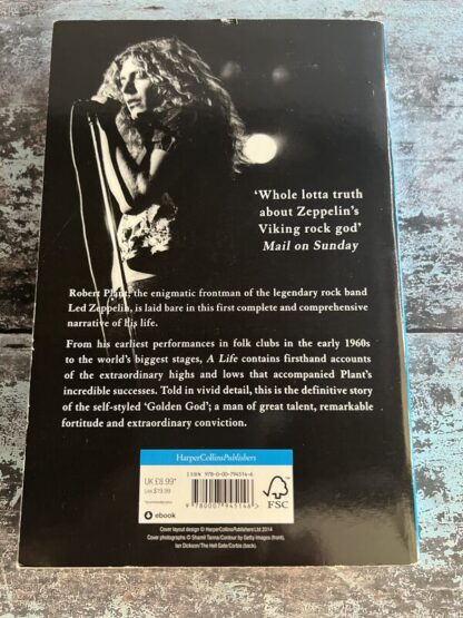 An image of a book by Paul Rees - Robert Plant