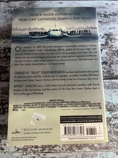An image of a book by Chelsea B 'Sully' Sullenberger - Sully Miracle on the Hudson