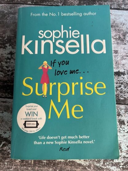 An image of a book by Sophie Kinsella - Surprise Me