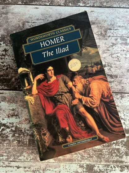 An image of a book by Homer - The Iliad