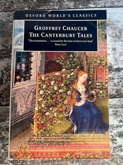 An image of a book by Geoffrey Chaucer - The Canterbury Tales