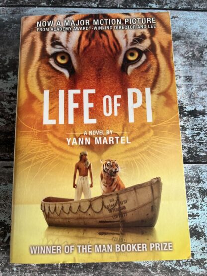 An image of a book by Yann Martel - Life of Pi