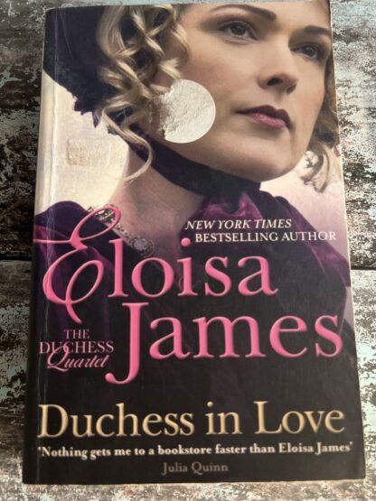 An image of a book by Eloisa James - Duchess in Love