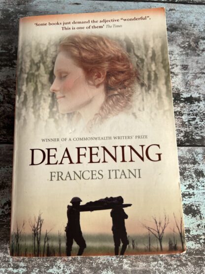 An image of a book by Frances Itani - Deafening
