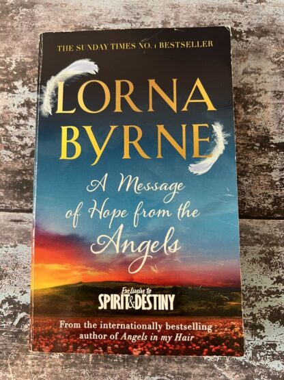 An image of a book by Lorna Byrne - A Message of Hope from the Angels