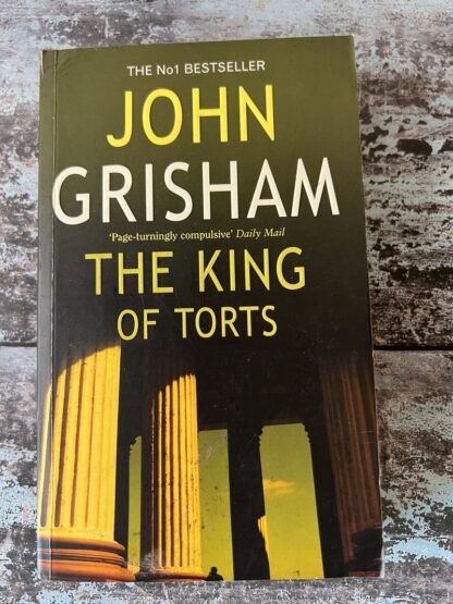 An image of a book by John Grisham - The King of Torts