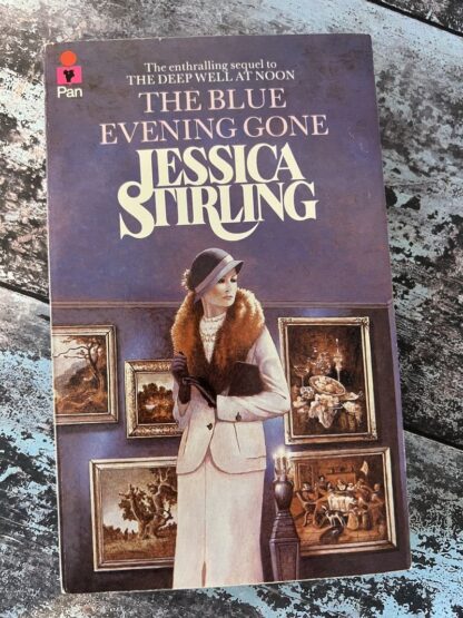 An image of a book by Jessica Stirling - The Blue Evening Gone