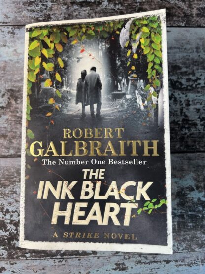 An image of a book by Robert Galbraith - The Ink Black Heart