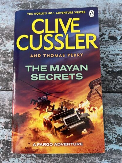 An image of a book by Clive Cussler - The Mayan Secrets