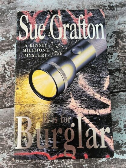 An image of a book by Sue Grafton - B is for Burglar