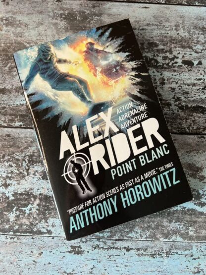 An image of a book by Anthony Horowitz - Alex Rider Point Blanc