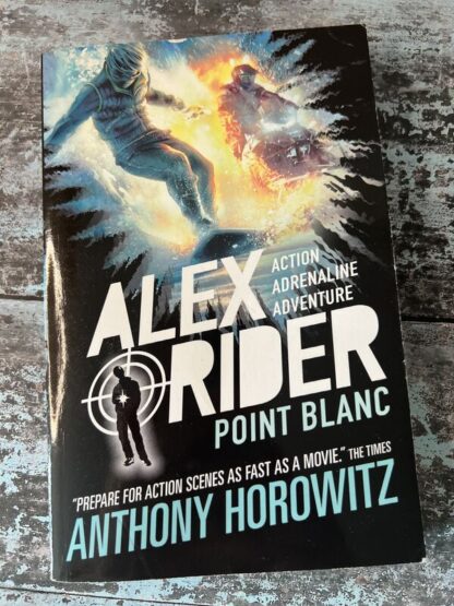 An image of a book by Anthony Horowitz - Alex Rider Point Blanc