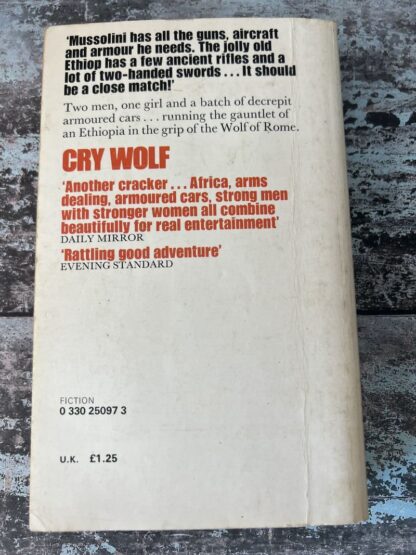 An image of a book by Wilbur Smith - Cry Wolf