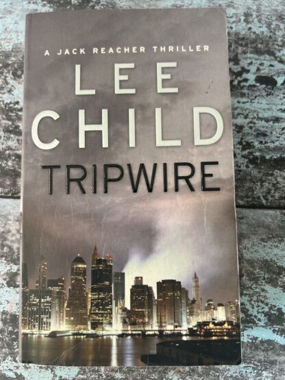 An image of a book by Lee Child - Tripwire