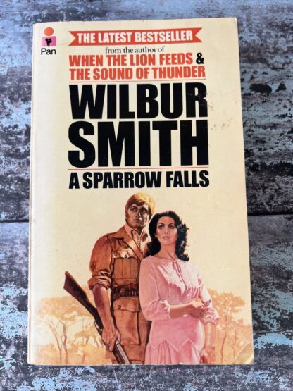 An image of a book by Wilbur Smith - A Sparrow Falls