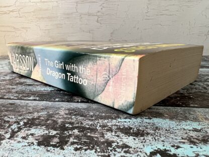 An image of a book by Stieg Larsson - The girl with the Dragon Tattoo
