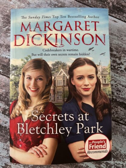 An image of a book by Margaret Dickinson - Secrets at Bletchley Park