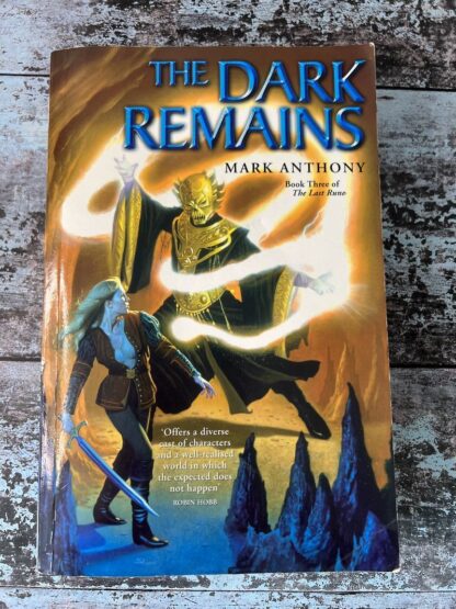 An image of a book by Mark Anthony - The Dark Remains