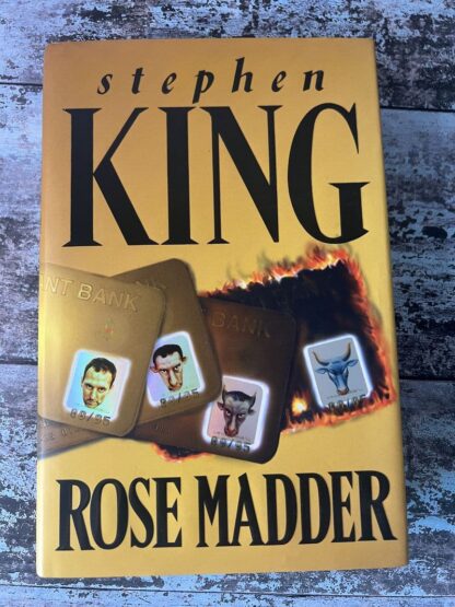 An image of a book by Stephen King - Rose Madder