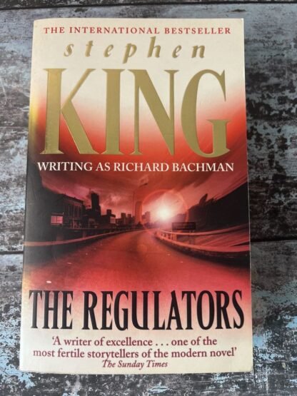 An image of a book by Stephen King - The Regulators